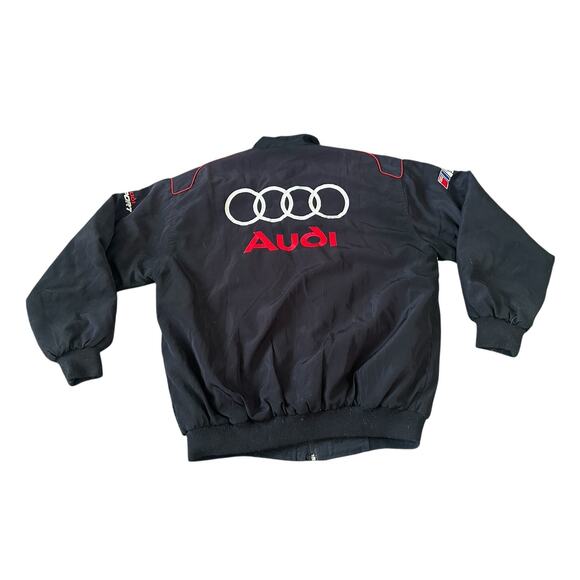Audi Formula 1 F1 Embroidered Insulated Adult XL Full Zip Jacket - Picture 2 of 8
